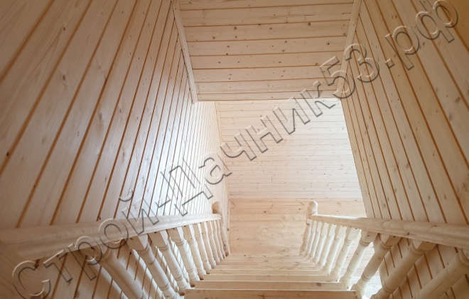 4 Каркасно-щитовой дом Д-89, 7х7м, 89 М², Тульская область, Киреевский район, г. Липки. (14)